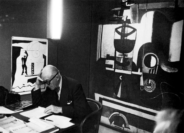 Betydelig Er deprimeret Kostume Le Corbusier in all his Artistic Glory at MoMA - AzureAzure.com
