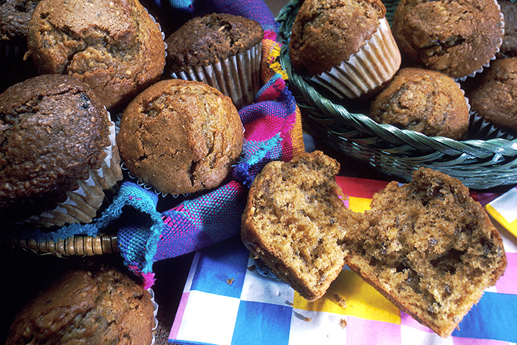 Deliciosos muffins de quinua sin gluten