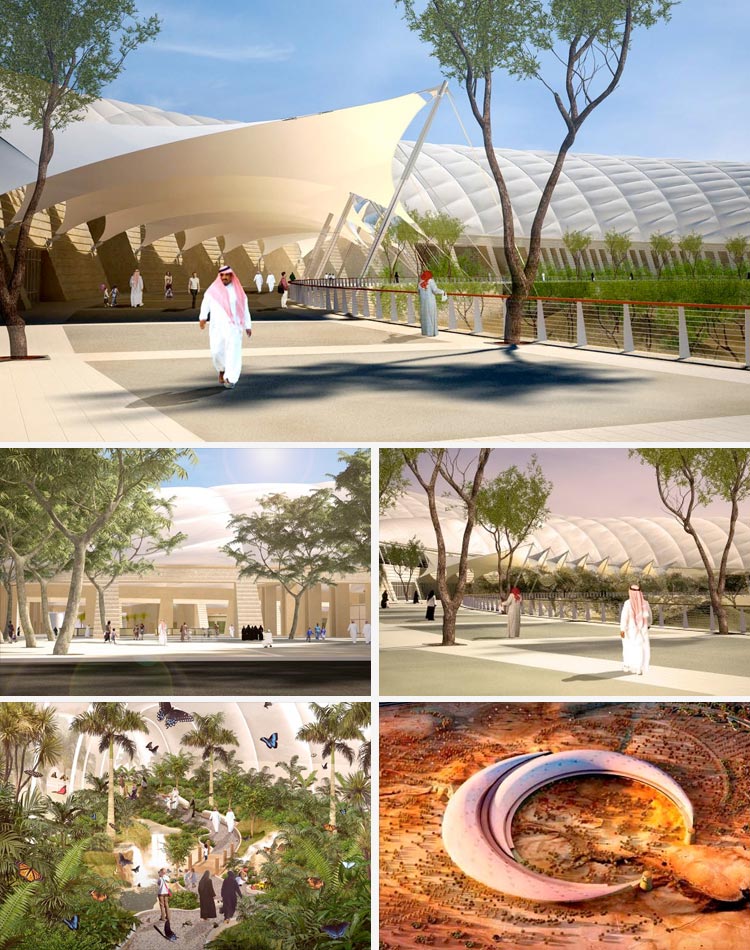 The International Garden of King Abdullah in Saudi Arabia International Garden of King Abdullah