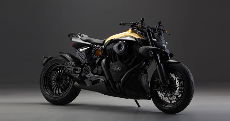 CR&S Duu: A Powerful Customized Motorcycle - AzureAzure.com