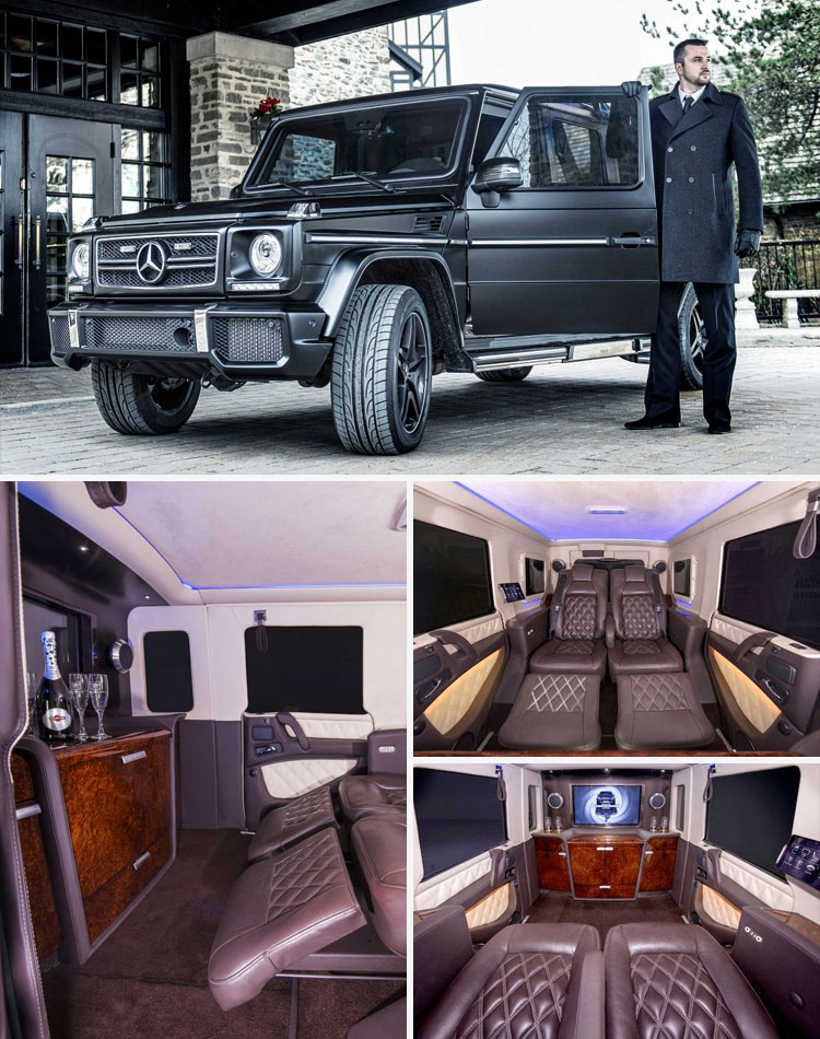 Mercedes Benz Amg G63 An Armored Limousine With Maximum