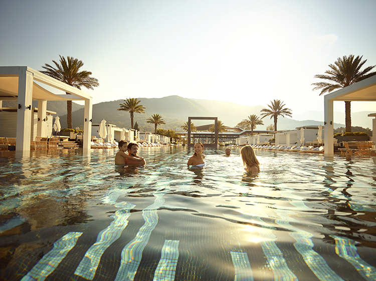 Luxury and relaxation go hand in hand at Porto Montenegro.