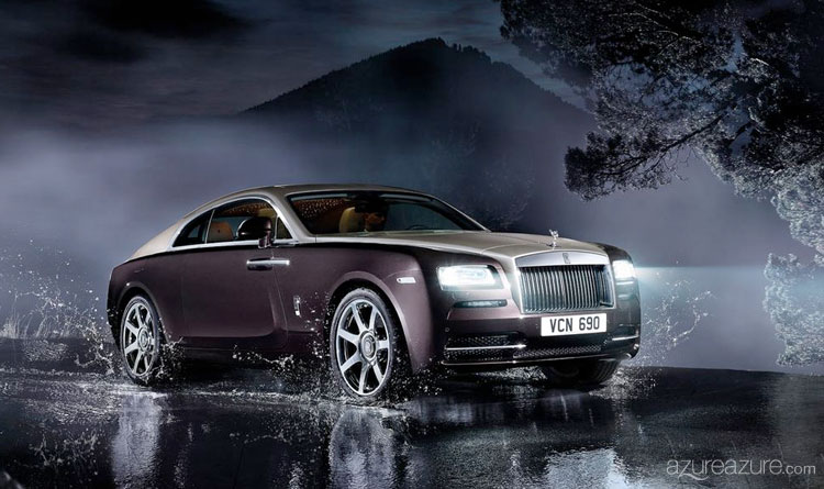 La línea del Rolls-Royce Wraith es elegante y deportiva