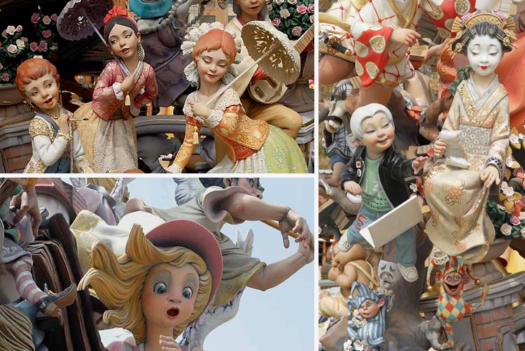 Fallas festival in Valencia