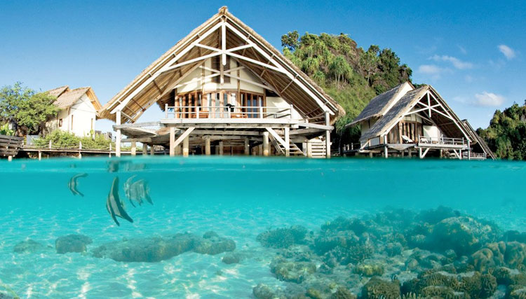 Misool eco resort and Cheval Blanc