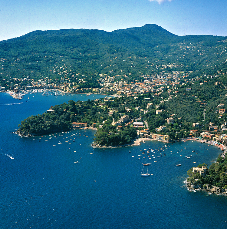 Vista aérea de Rapallo