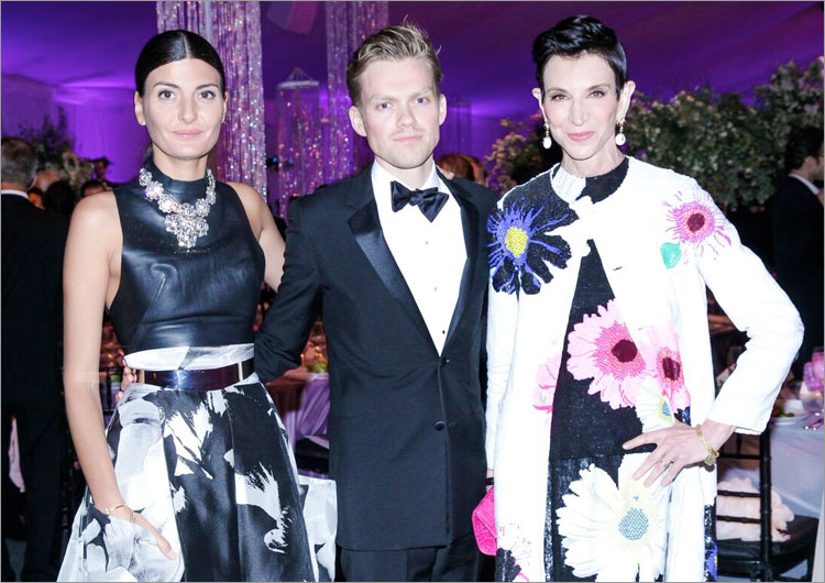 Giovanna Battaglia, Mark Guiducci, Amy Fine Collins