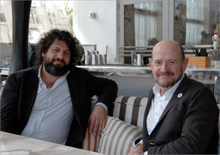 Juan Gaitán, Curador ARCO Colombia & Carlos Urroz, Director de ARCO Madrid