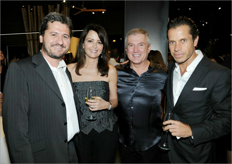 Max Bonati, Janet & Ahmad Khamsi, Gerardo Estévez