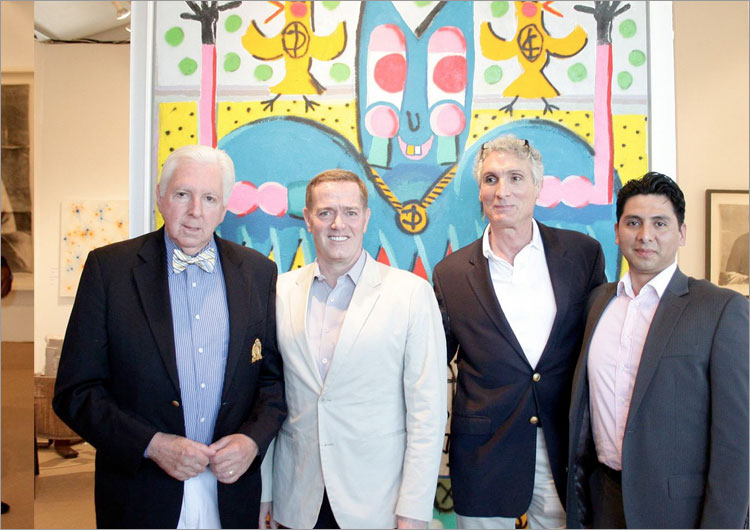 Art Southampton Recepción de inauguración