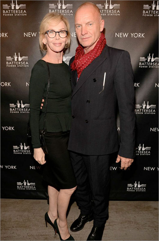 Trudie Styler & Sting