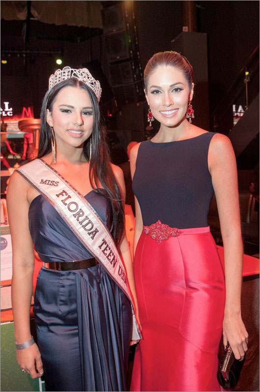 Miss Teen Florida Jara Courson & Miss Universe Gabriela Isler
