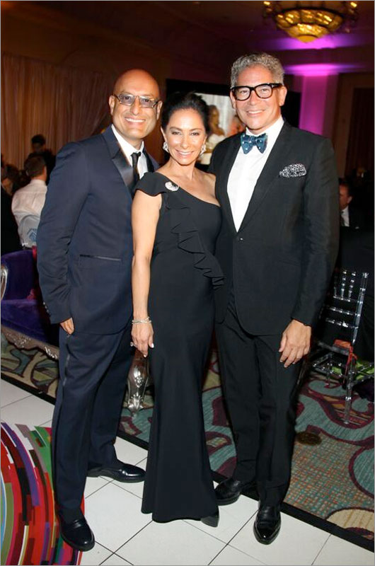 Ángel Sánchez, Carolina Lanau, Boris Izaguirre