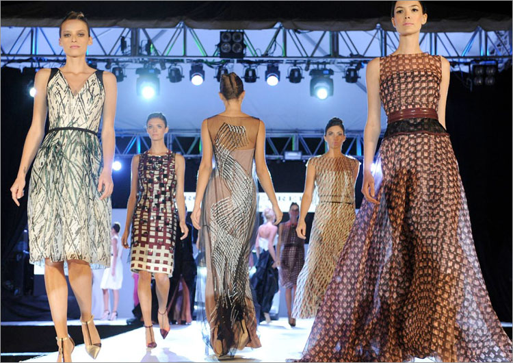 Cadillac World Golf Championship & Fashion Show Carolina Herrera Spring 2014 Runway Presentation