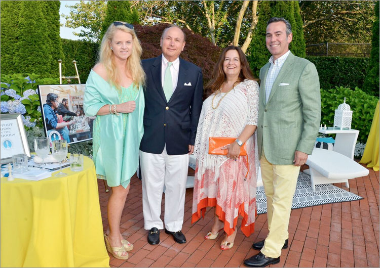 Susan Cushing, Hunter Cushing, Eleni Gianopulos, Randall Gianopulos