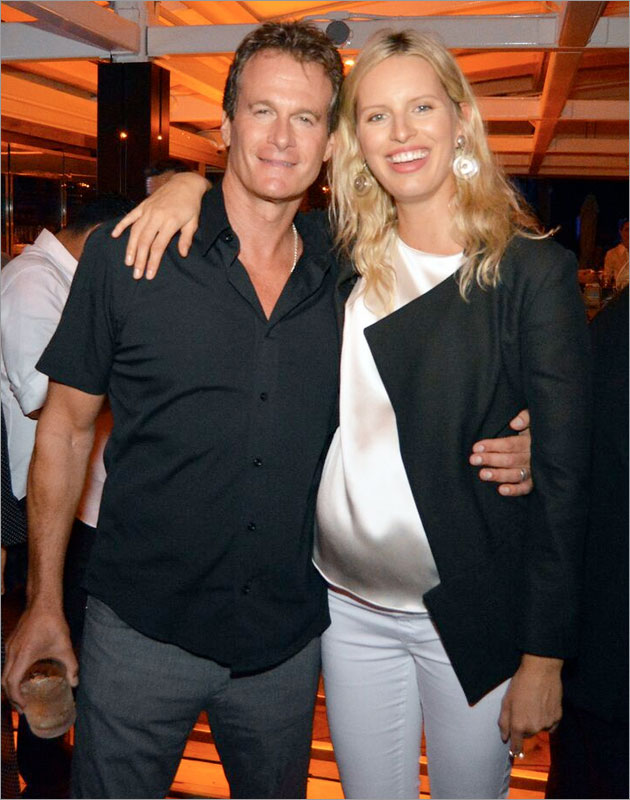 Rande Gerber & Karolina Kurkova