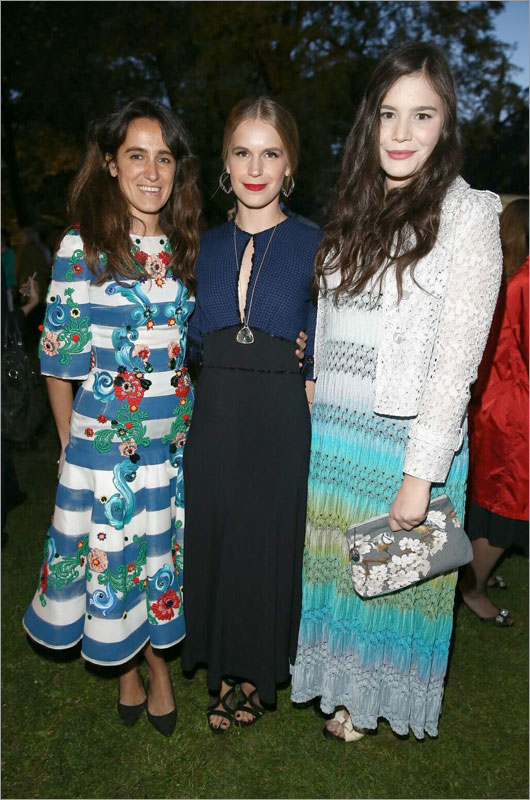 Coco Brandolini DÁdda, Eugenie Niarchos & Teresa Missoni