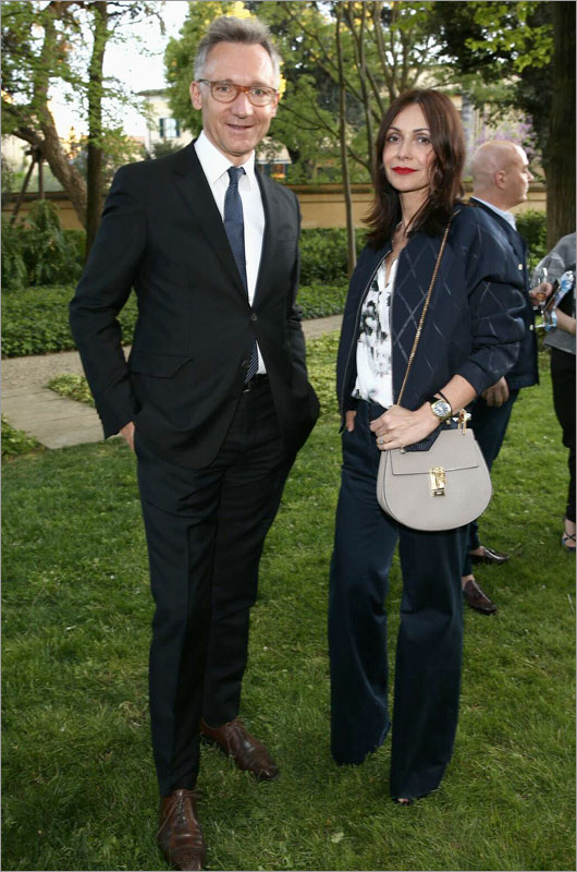 Geoffroy de la Bourdonnaye, Presidente de la junta de directores de Chloe; Anita Tillmann