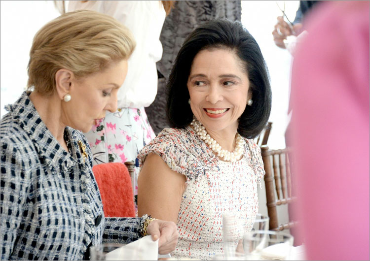 Couture Council del Museo del Fit Almuerzo y presentación de la colección Otoño 2014 de Carolina Herrera
