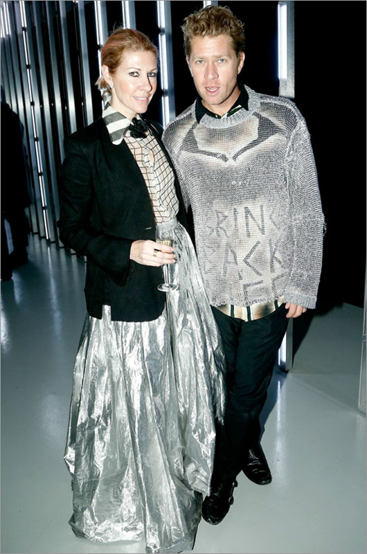 Heidi Middleton junto a su invitado Heidi Middleton junto a su invitado