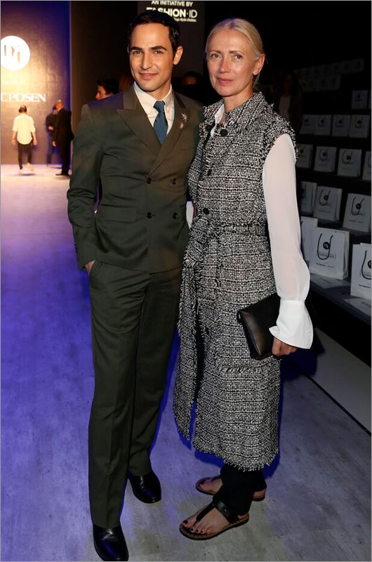 Zac Posen & Christiane Arp Zac Posen & Christiane Arp