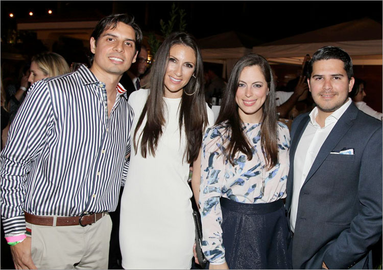 Alexander Borea, Imary Pozo, Casandra & Cesar Lang