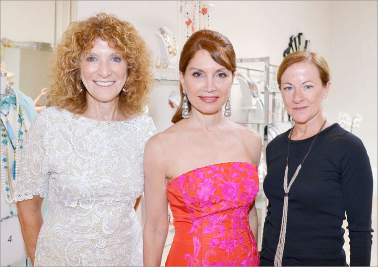 Julie Ratner, Jean Shafiroff, Linda Renk