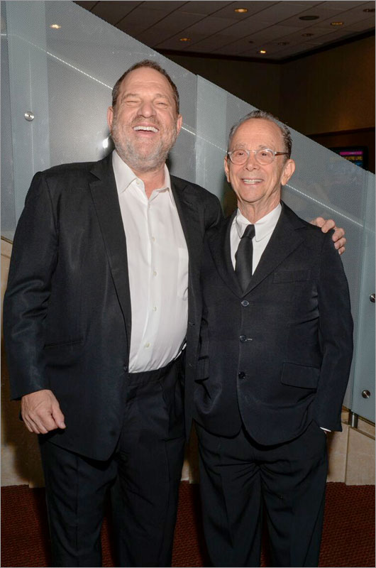 Harvey Weinstein, Joel Grey 