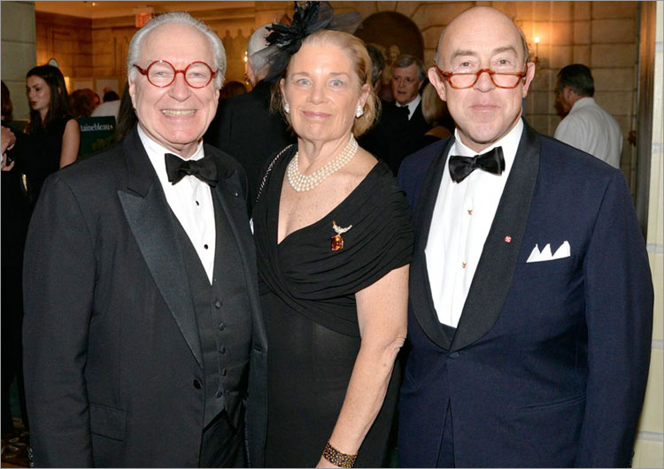 French Heritage Society Guy Robinson, Fernanda Kellog, Kirk Henckels