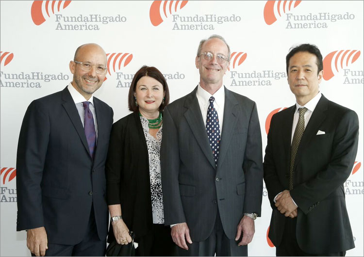 Dr. Pedro Rivas-Ventencourt, Sally Cone, Bob Cone, Dr. Tomoaki Kato Dr. Pedro Rivas-Ventencourt, Sally Cone, Bob Cone, Dr. Tomoaki Kato