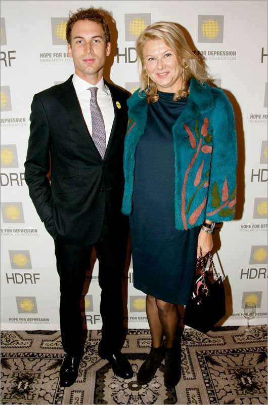 Hope for Depression Research Foundation Edward Cavendish, Liliana Cavendish
