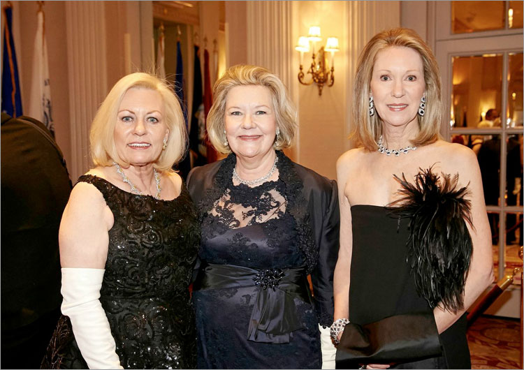 Julia Kaufman, Margaret Hedberg, Anne Eisenhower