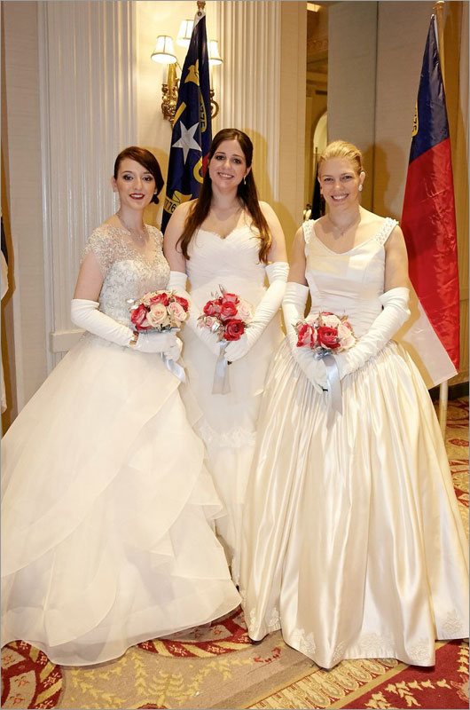 Taylor Yow, Suzanne Belk, Claire Davis