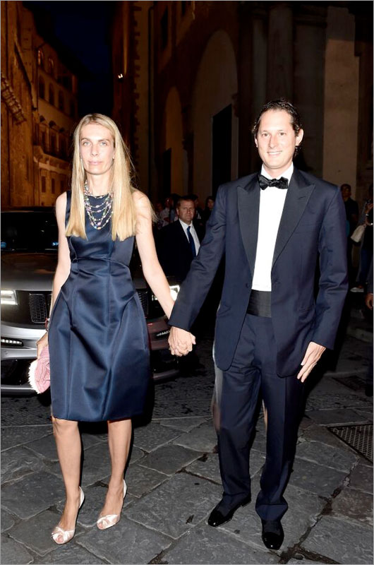 John Elkann & Lavinia Borromeo