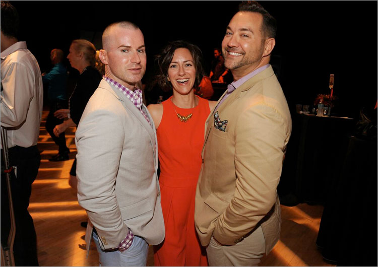 Justin Trabert, Eva Silverstein & Tedd Trabert