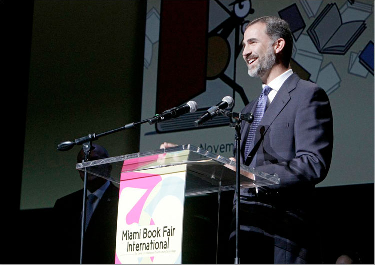 Inauguración de la 30 edición de la Feria Internacional del Libro de Miami