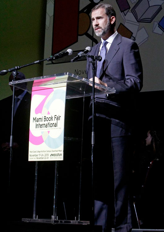 Inauguración de la 30 edición de la Feria Internacional del Libro de Miami