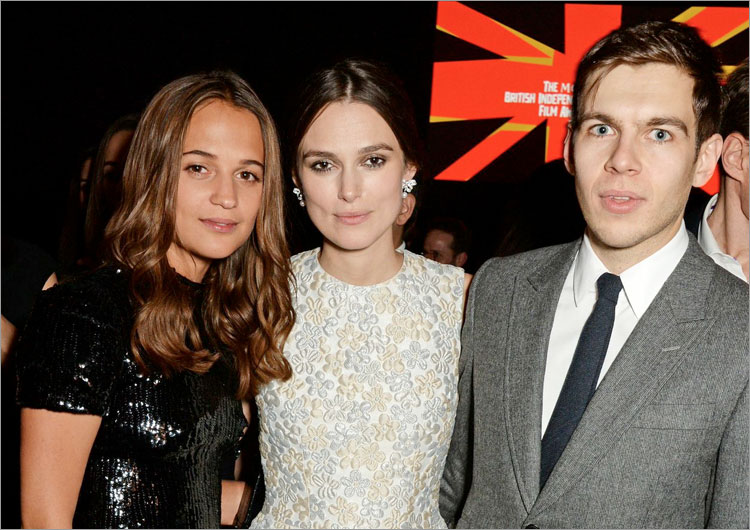 Alicia Vikander, Keira Knightley & James Righton