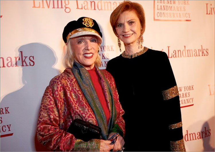 New York Landmark Conservancy Gael Greene & Peg Breen