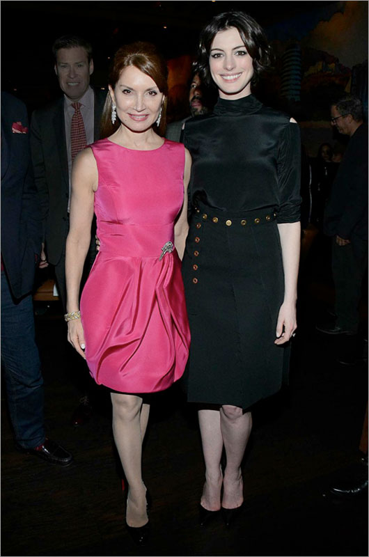 Jean Shafiroff & Anne Hathaway