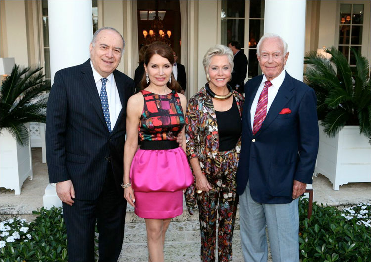 Martin & Jean Shafiroff; Mary & Mandy Ourisman