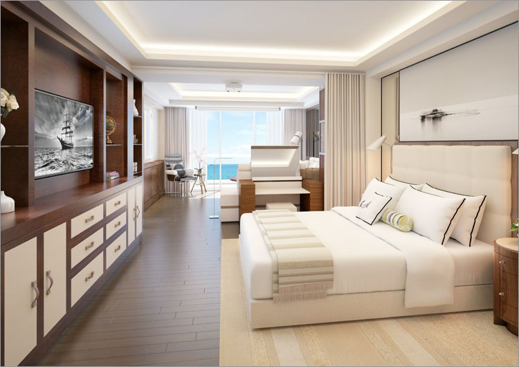 Vista interior de uno de los apartamentos Vista interior de uno de los apartamentos