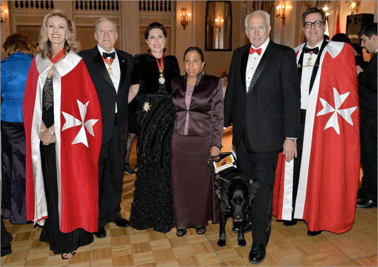 Dame Diana Frankel, Chevalier Vinny Bonagura, Dame Ann Van Ness, Celeste Lopes, Wells B. Jones, Chevalier James Doran Dame Diana Frankel, Chevalier Vinny Bonagura, Dame Ann Van Ness, Celeste Lopes, Wells B. Jones, Chevalier James Doran