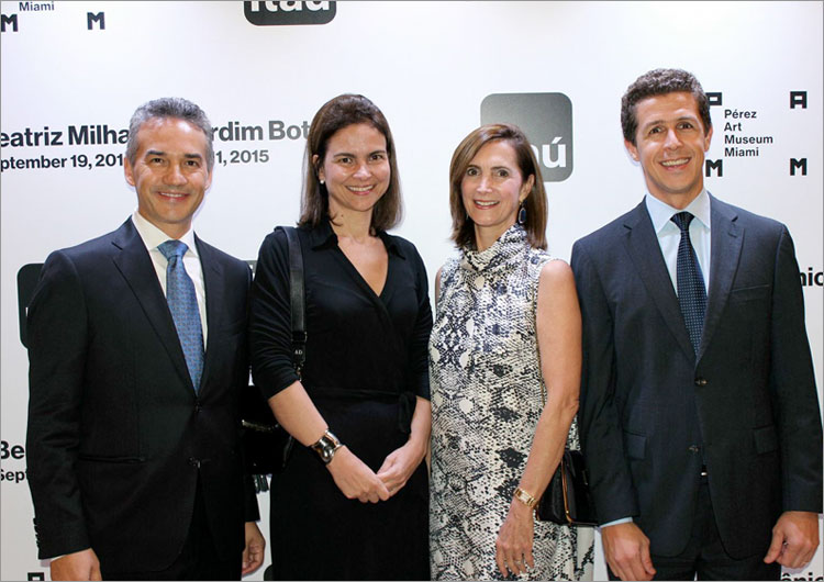 Inauguración de la exposición Beatriz Milhazes: Jardim Botânico