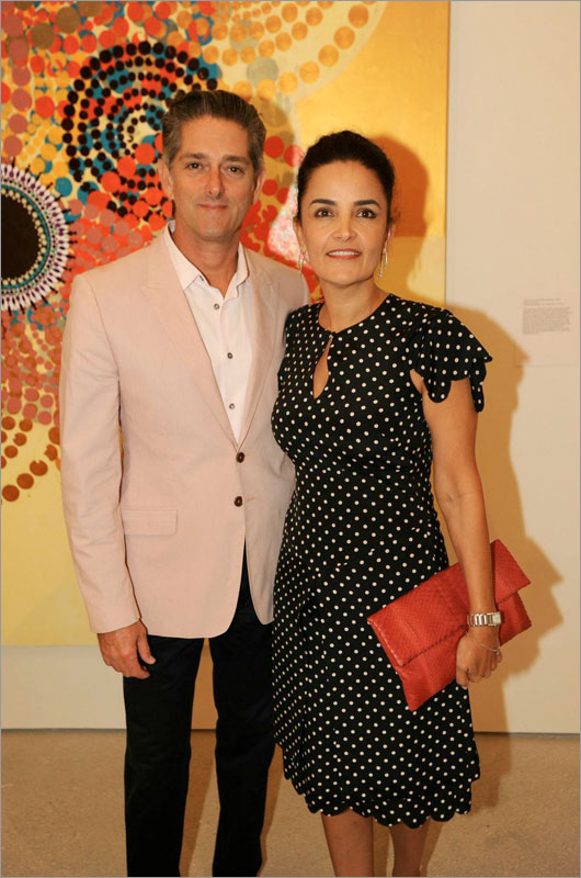 Inauguración de la exposición Beatriz Milhazes: Jardim Botânico