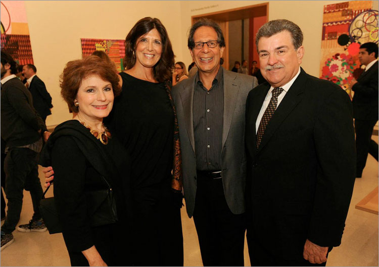 Inauguración de la exposición Beatriz Milhazes: Jardim Botânico