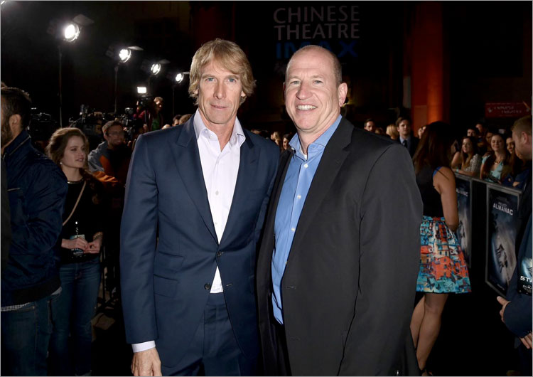 Michael Bay & Rob Moore Michael Bay & Rob Moore