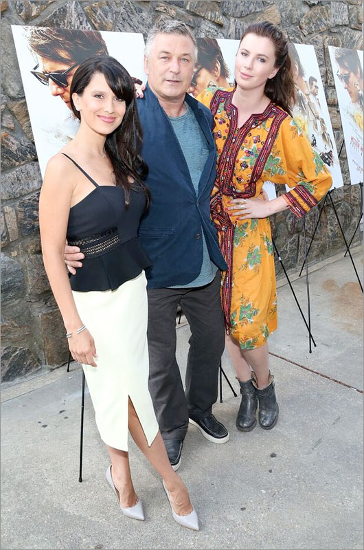 Hilaria Baldwin, Alec Baldwin & Ireland Baldwin