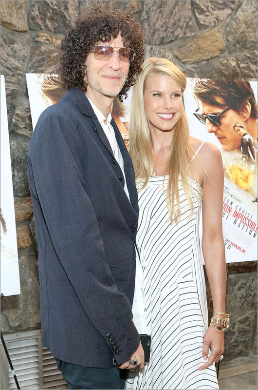 Howard Stern & Beth Ostrosky Stern
