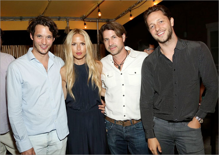Nick Brown, Rachel Zoe, Rodger Berman & Derek Blasberg